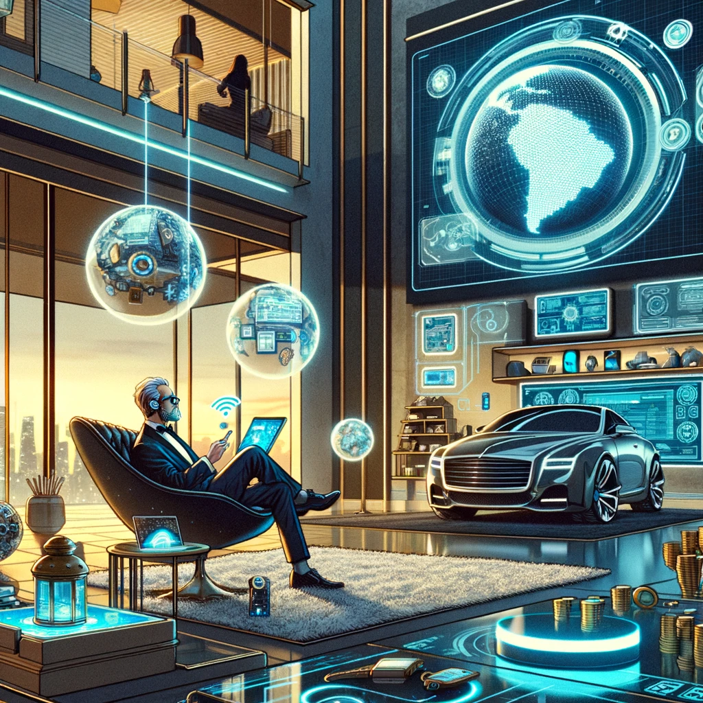 wealthy individual with greater access to advanced technology
